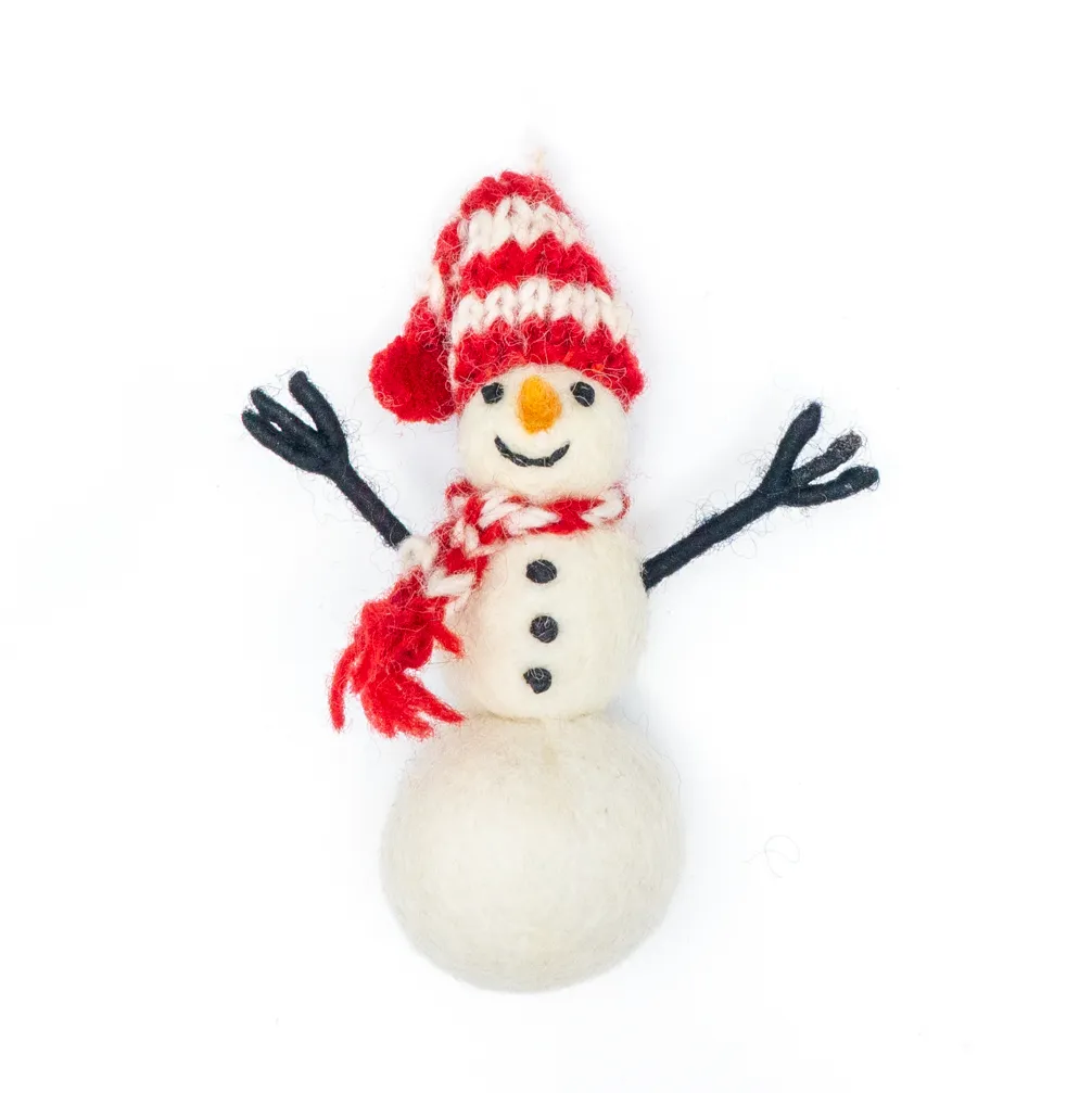 Frosty the Snowman Eco Ornament