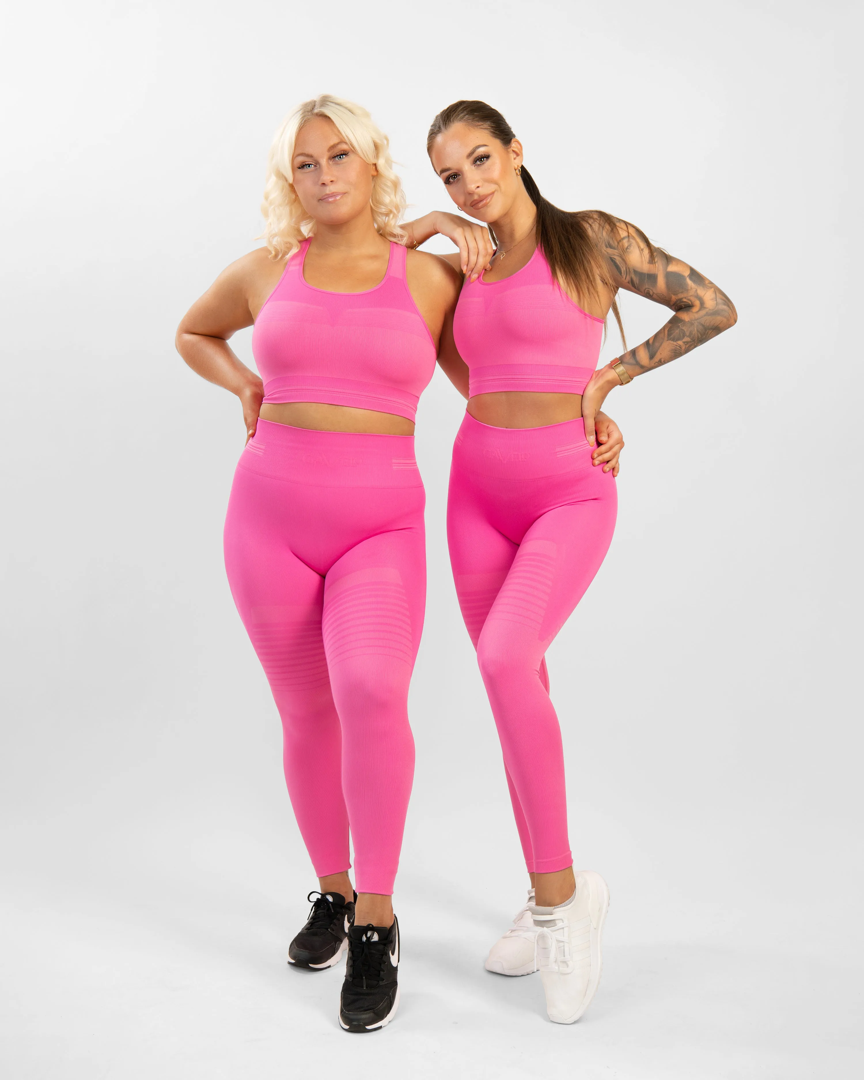 GAVELO Pulse Shock Pink Seamless Tights