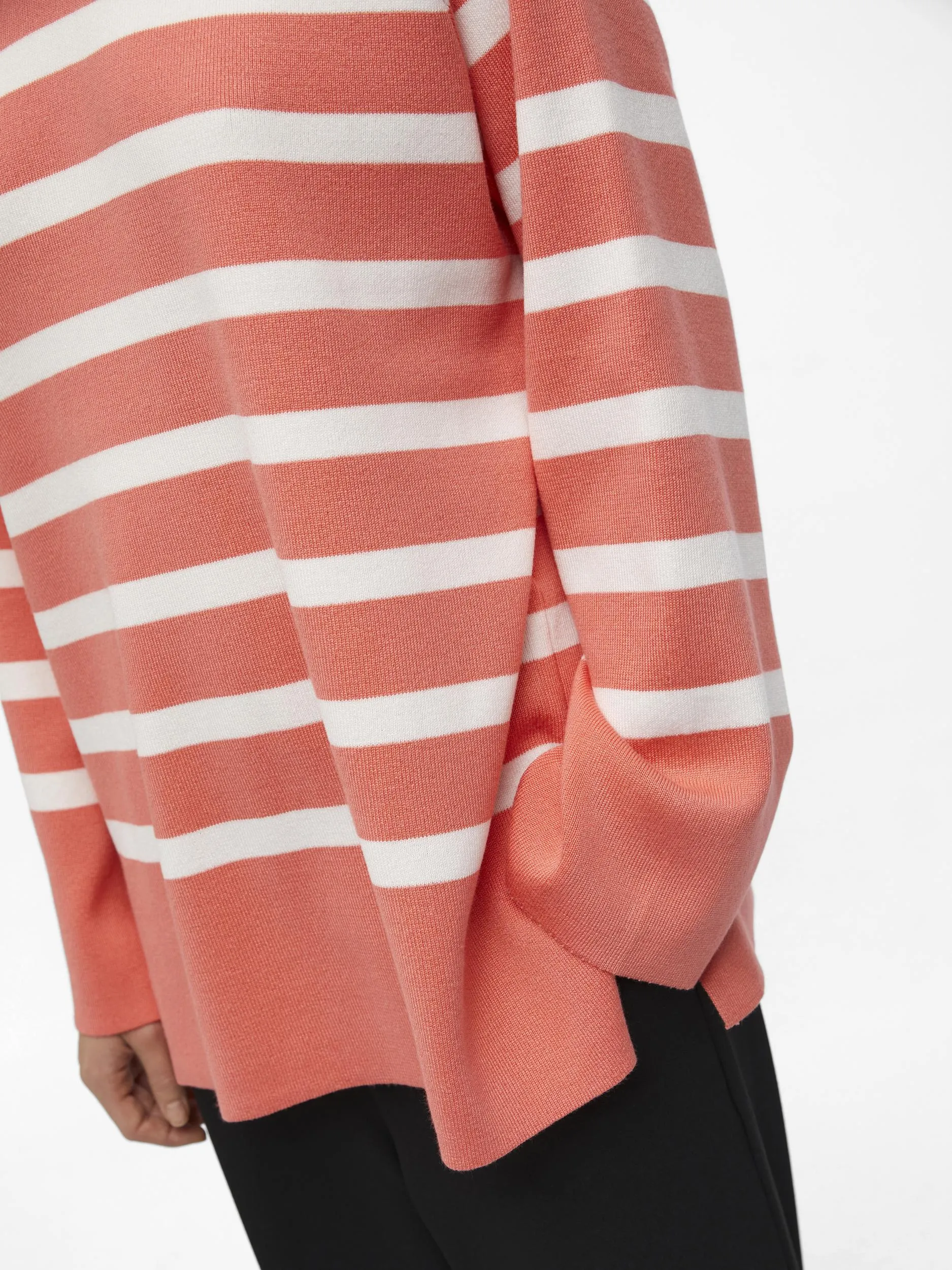 GEORGIA STRIPE JUMPER (PEACH)