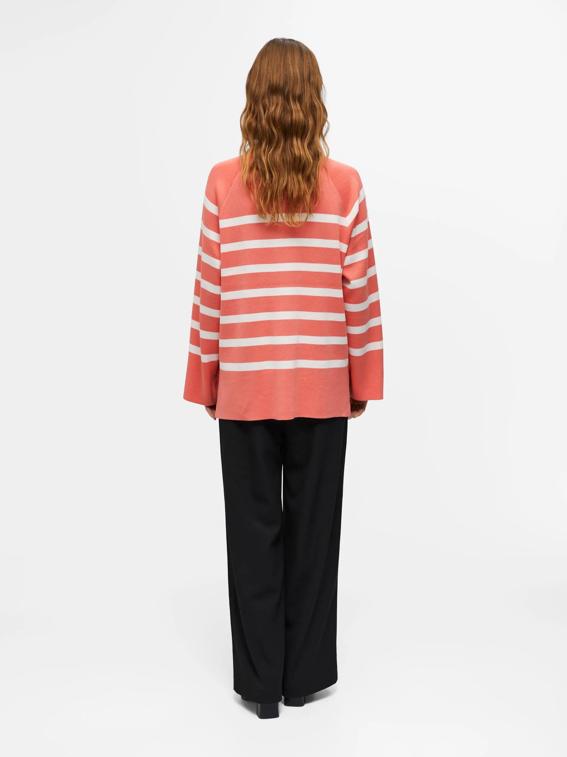 GEORGIA STRIPE JUMPER (PEACH)