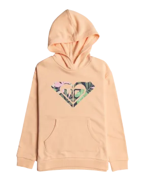 Girls Surf Feeling Hoodie in Peach Parfait