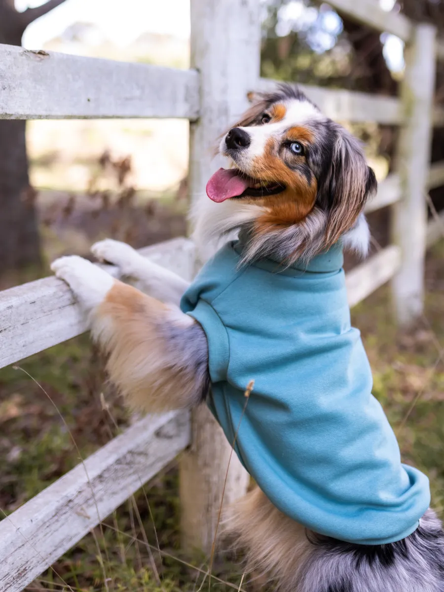 Goose Egg Sleeveless Dog Turtleneck