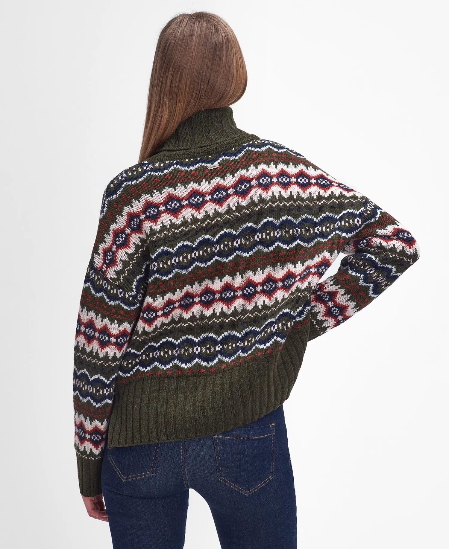 Helen Fair isle Roll-Neck Jumper - Multi