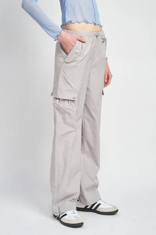 High Rise Cargo Pants