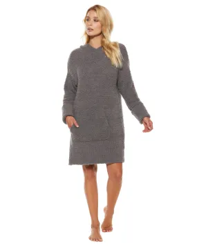 Hooded Tunic Charcoal Grey