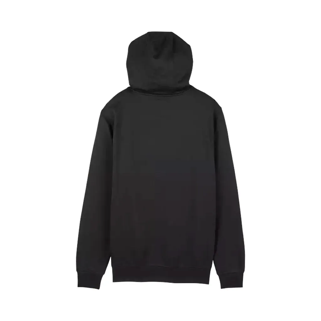 Hoodie Fox Mens Wordmark Fleece - Black