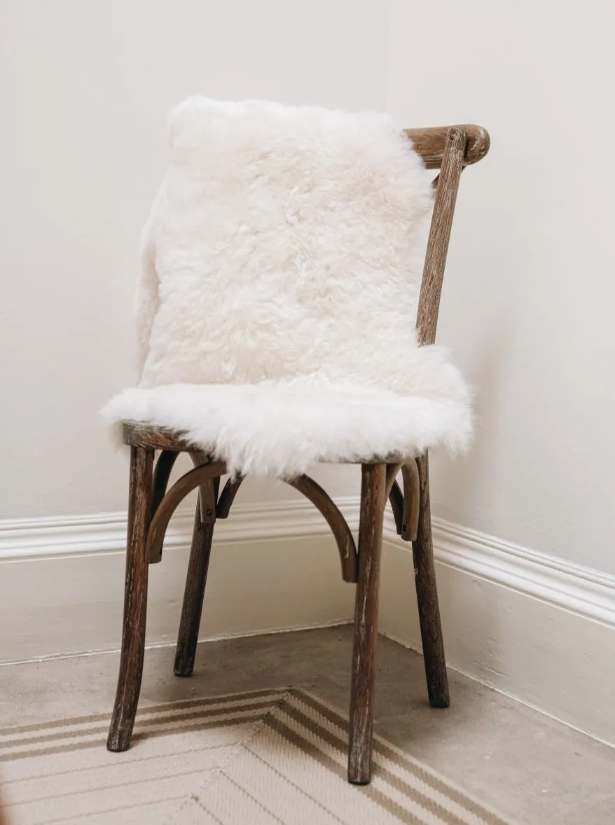 Icelandic Sheepskin Rug White (Short Wool)