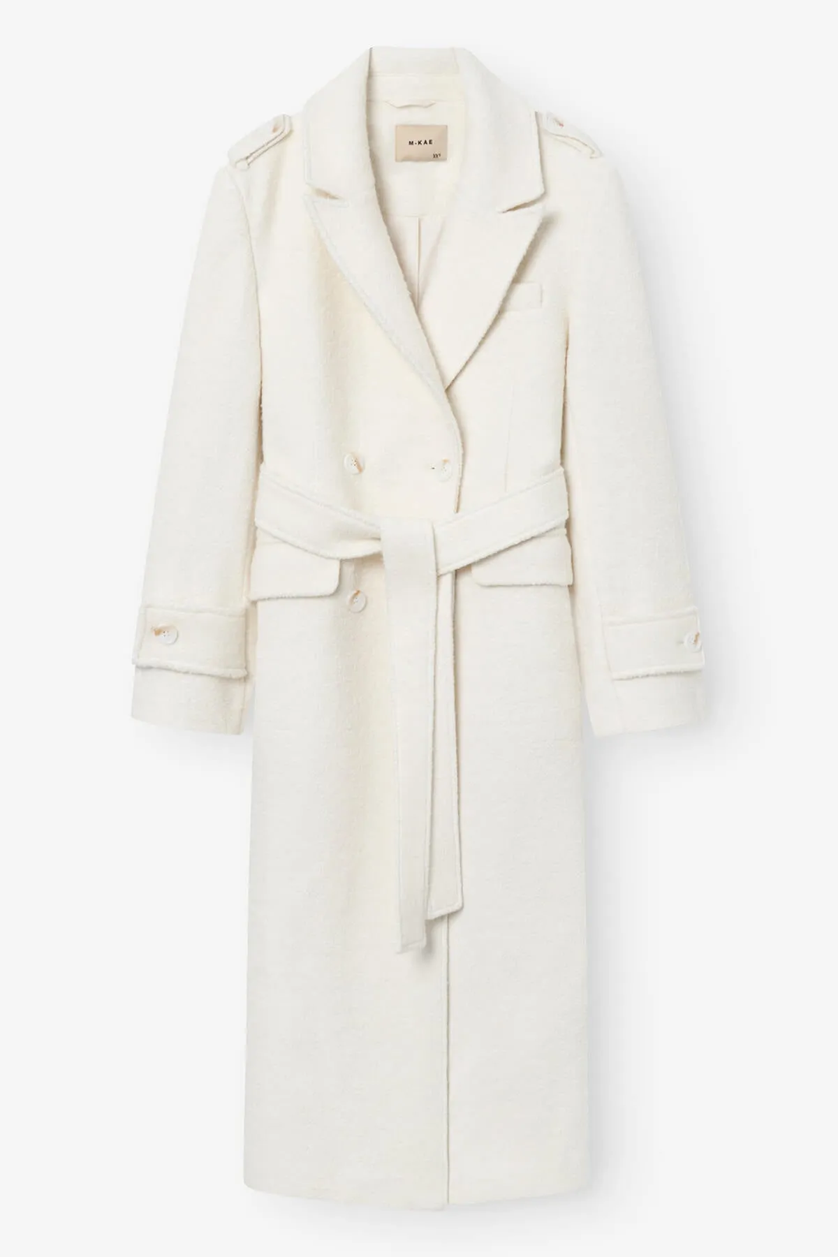 Kelby Coat - Boucle white