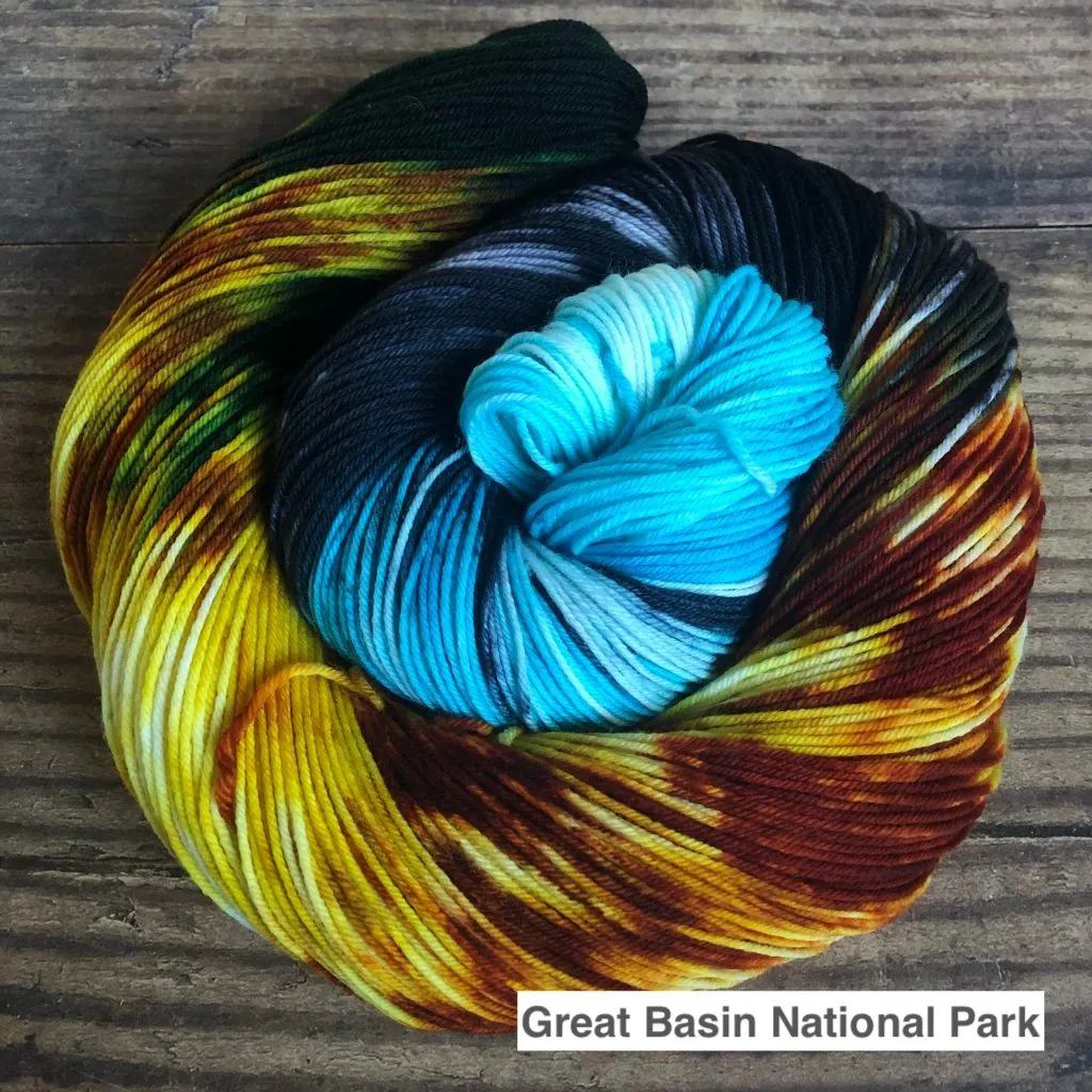 Knitted Wit Sock, National Parks