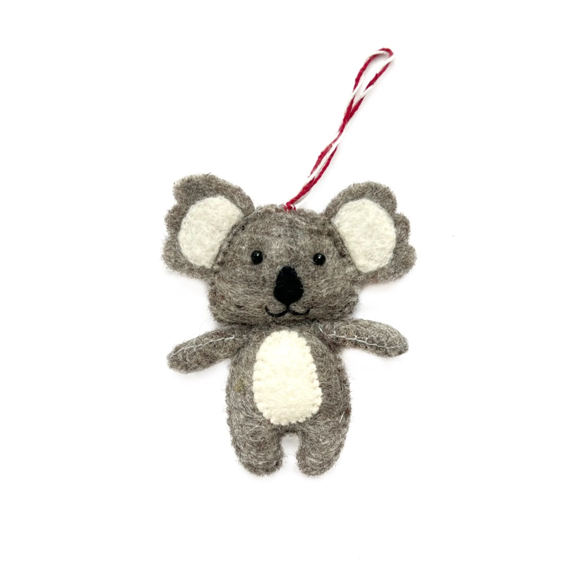 Koala Ornament, Felt Wool