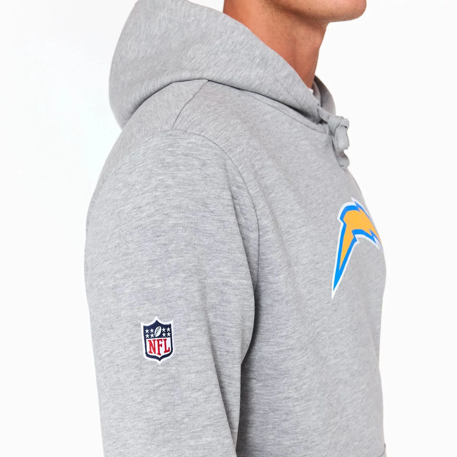 LA Chargers NFL Grey Pullover Hoodie