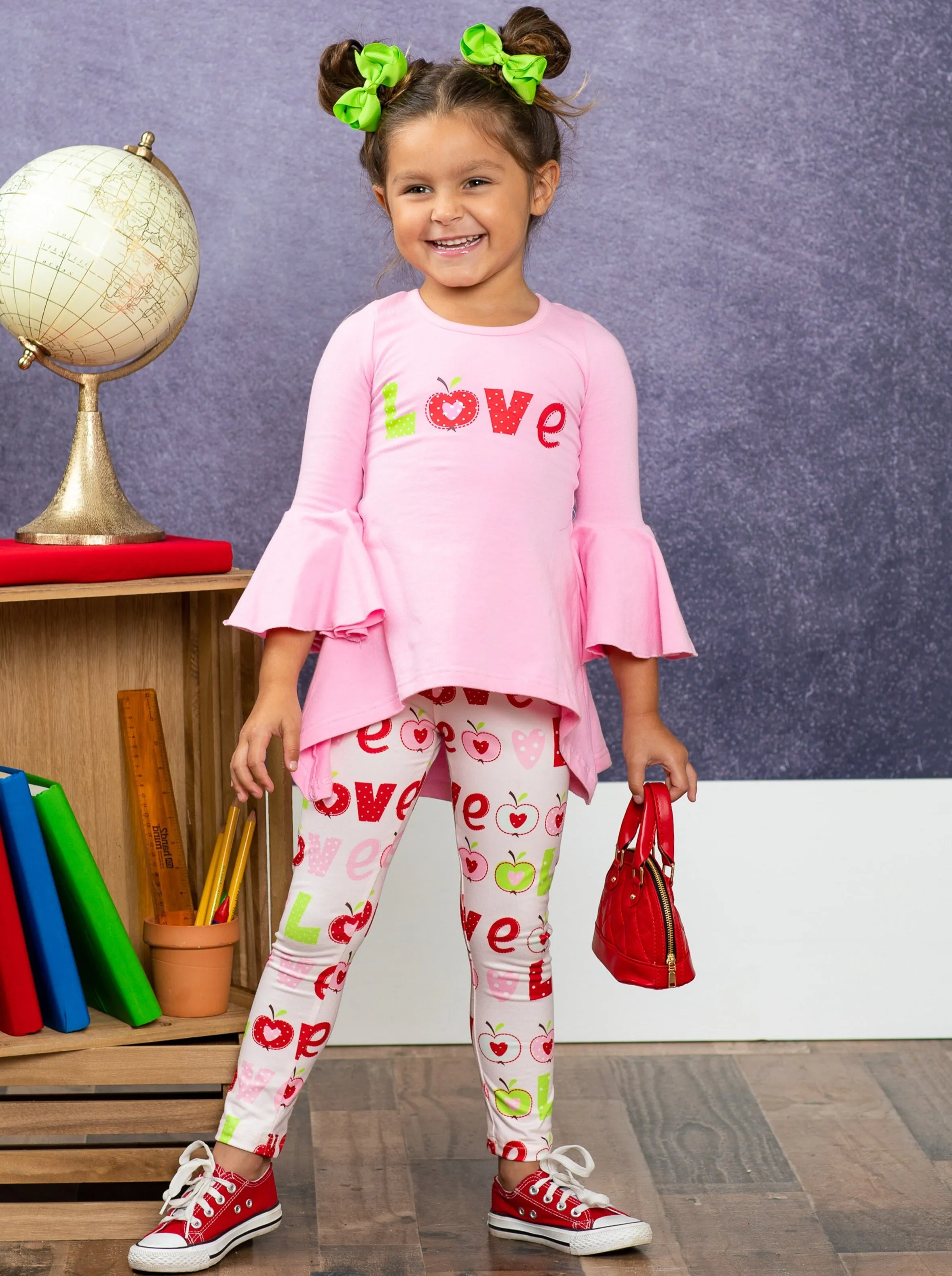 Love Learning Hi-Lo Tunic and Legging Set