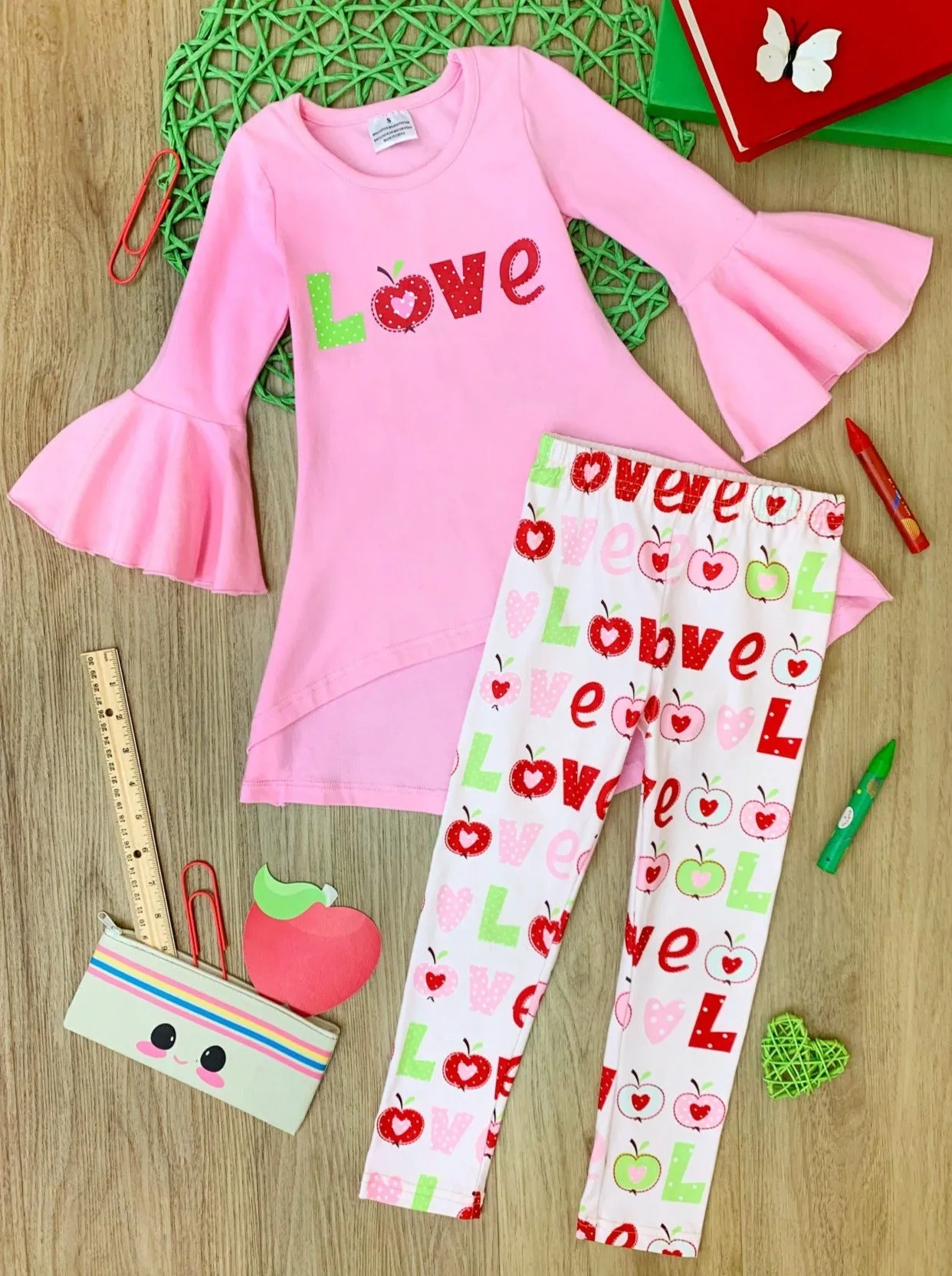 Love Learning Hi-Lo Tunic and Legging Set