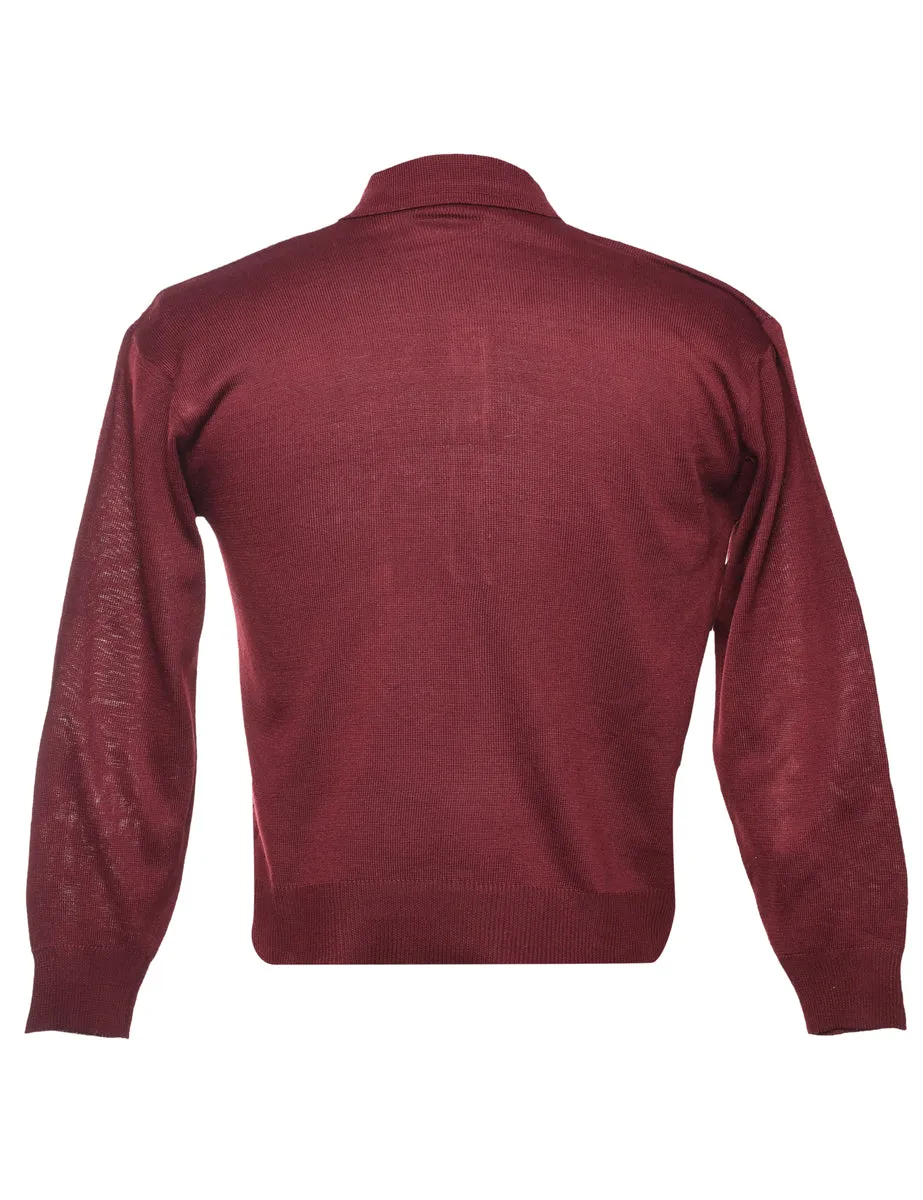 Maroon Jumper - M