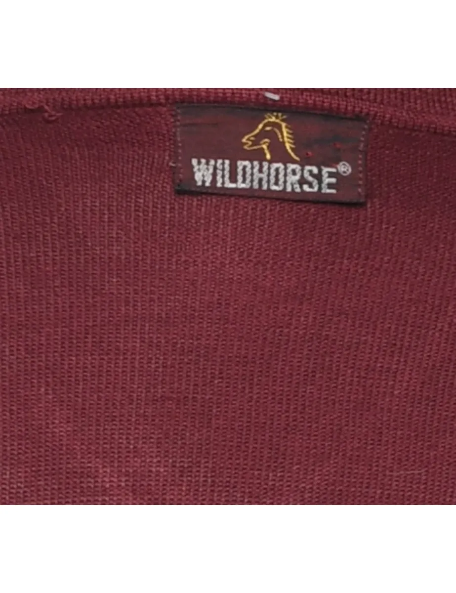 Maroon Jumper - M