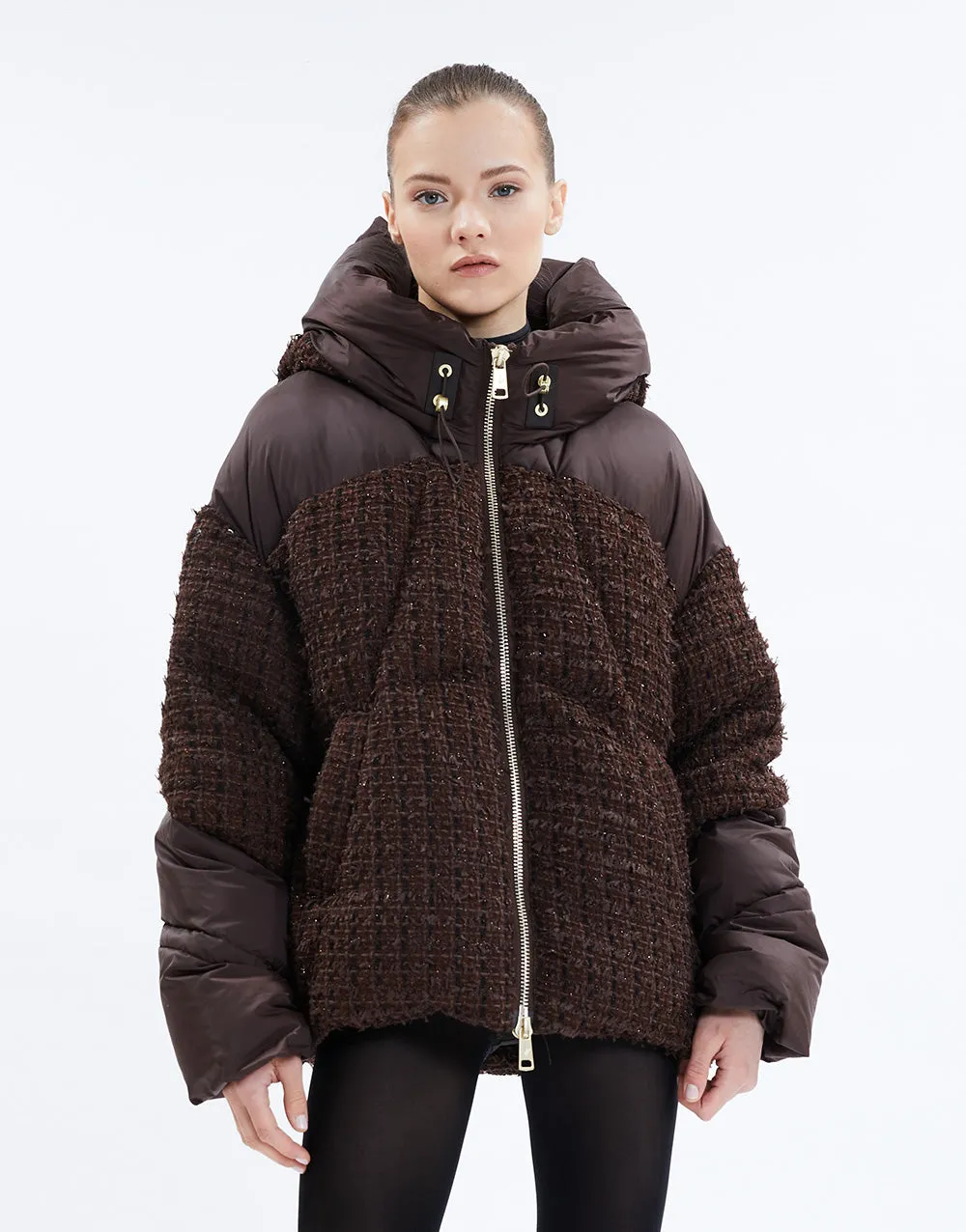 MATIGNON TWEED | PUFFER JACKET