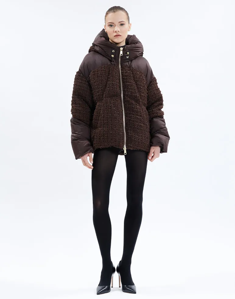 MATIGNON TWEED | PUFFER JACKET