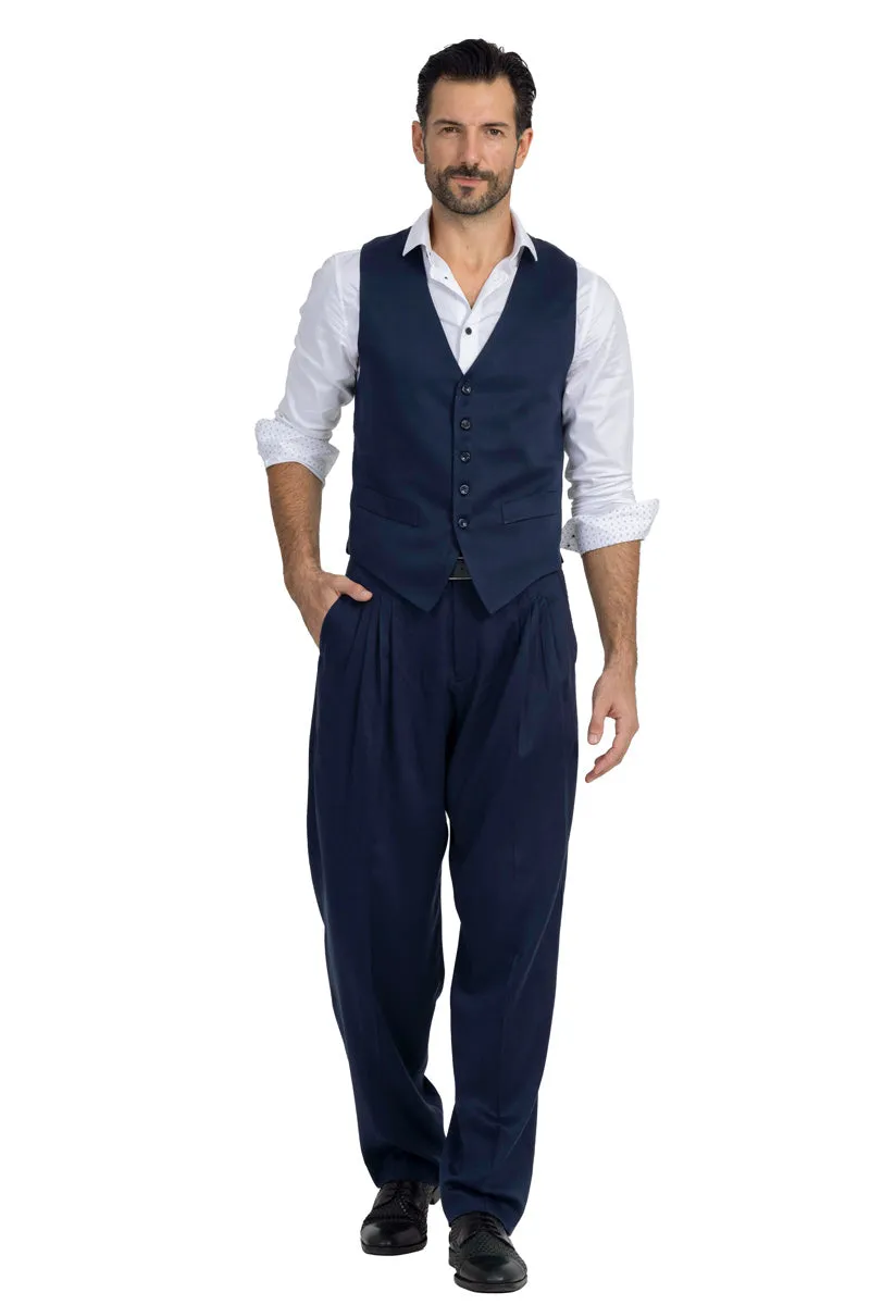 Men's Tango Vest (48,50) (Dark Blue)