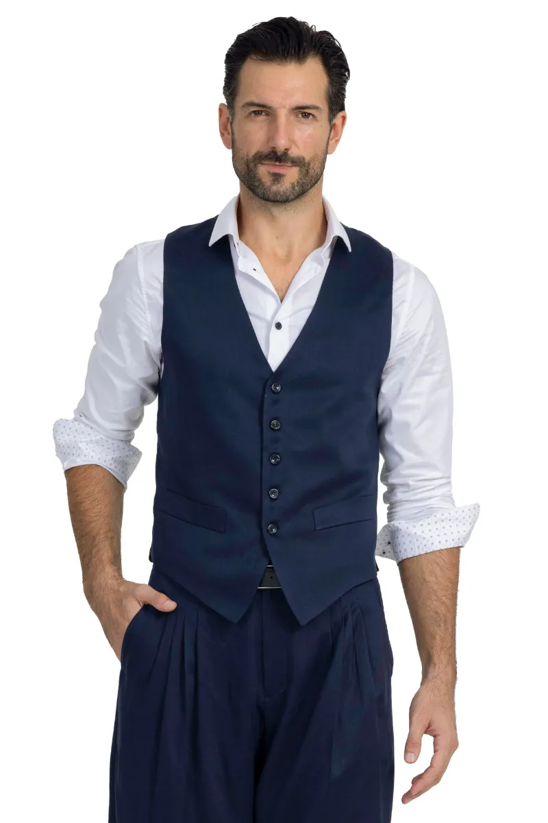 Men's Tango Vest (48,50) (Dark Blue)