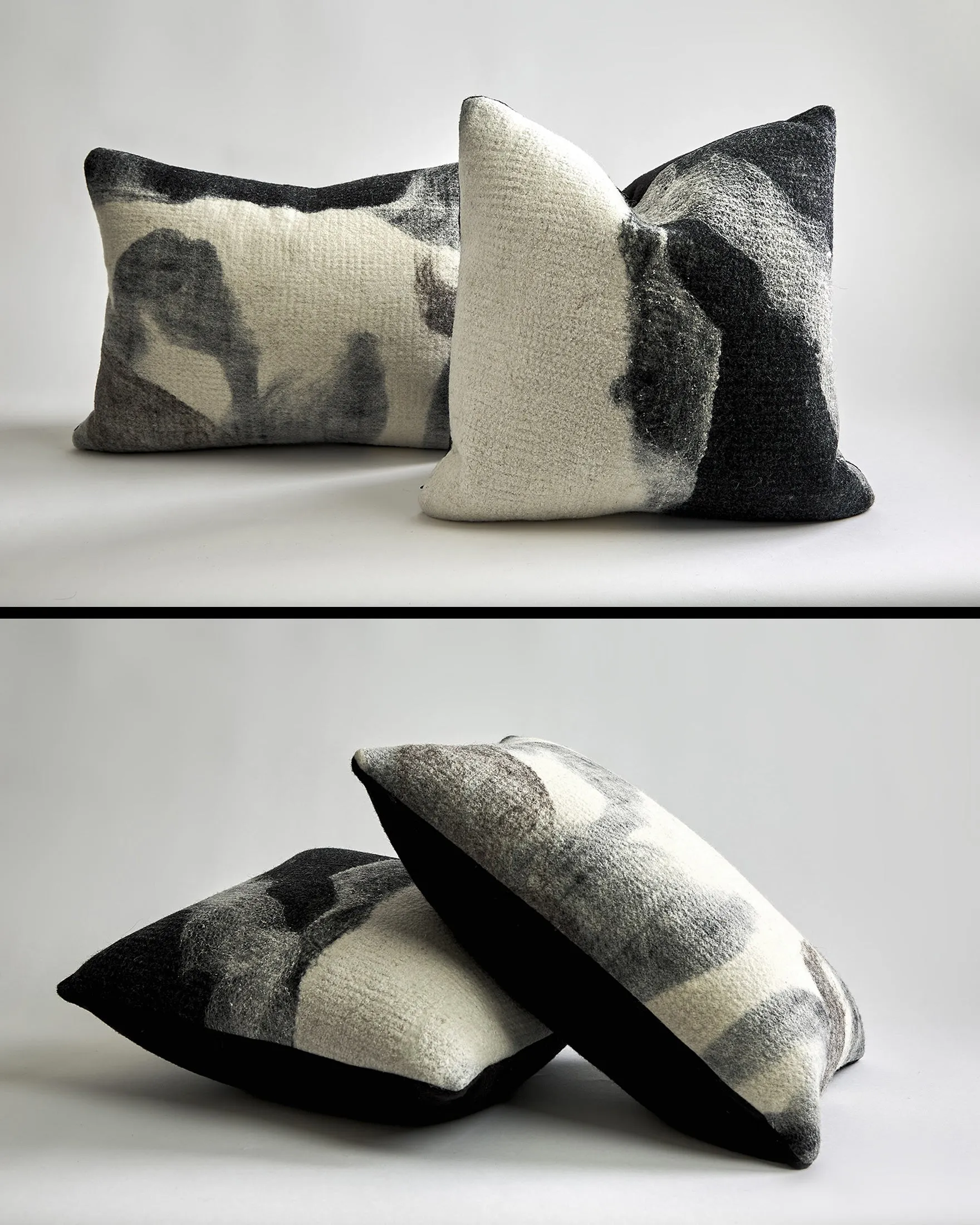 Milky Way Wool Throw Pillow, INSPIRED BY ARTIST STEVEN SEINBERG