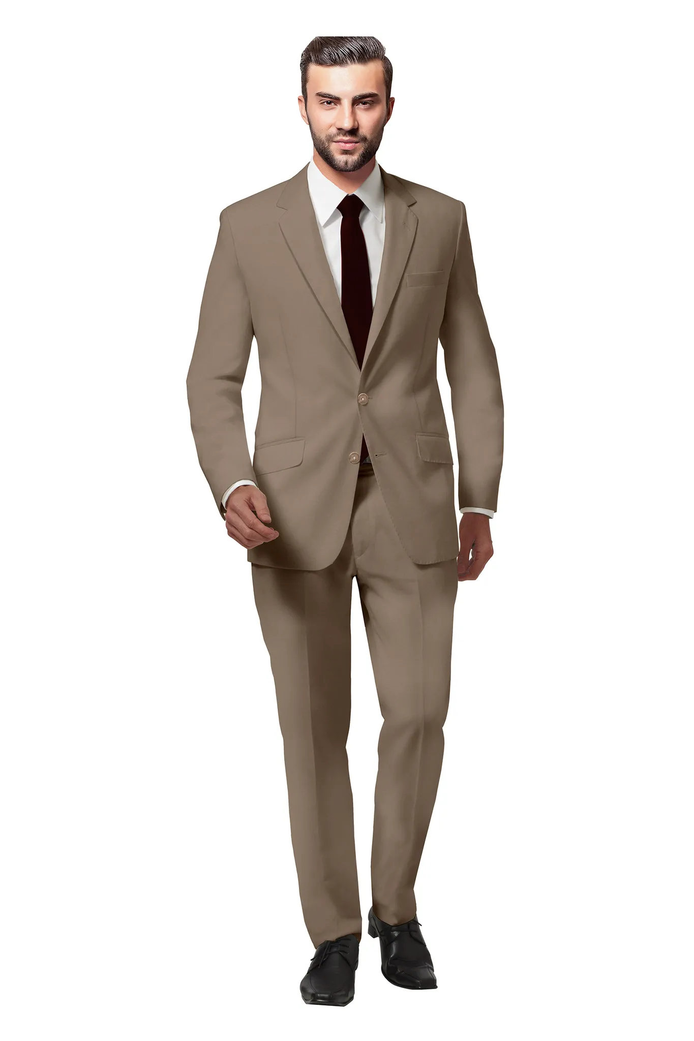 Monaco Beige Suit - A Timeless Classic for Men