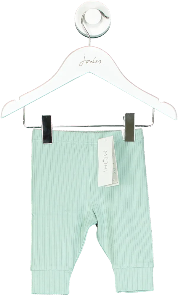 Mori Baby Organic cotton & Bamboo Ribbed Leggings 3-6 months