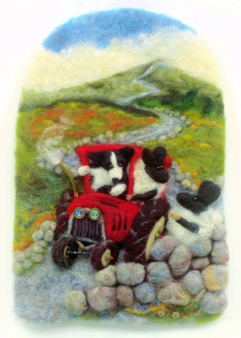 Mountain Road - Greeting Card