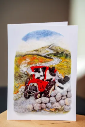 Mountain Road - Greeting Card