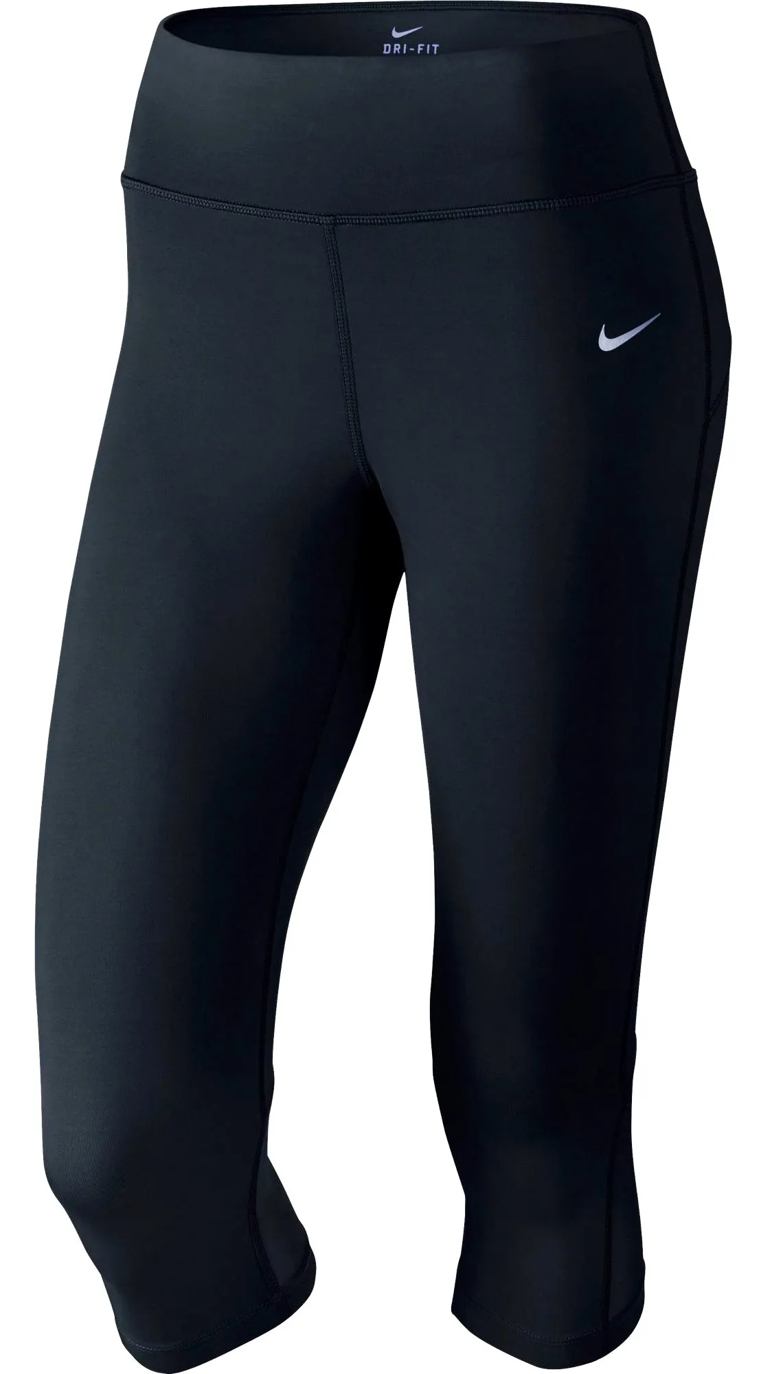 Nike Women’s Epic Lux Capris 3-4 Tights, X-Small, Black-Silver