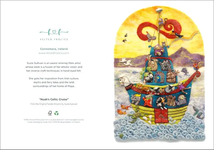 Noah's Celtic Cruise - Greeting Card