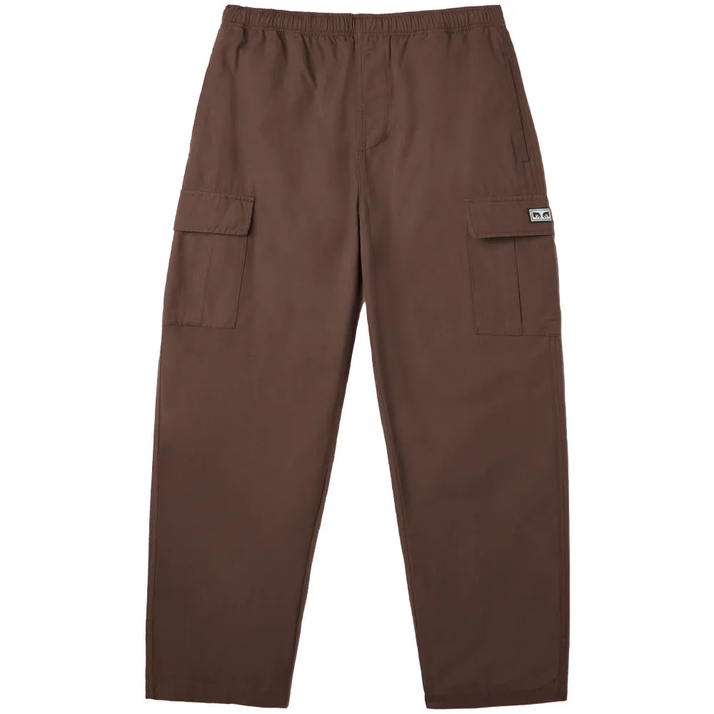 OBEY EASY RIPSTOP CARGO PANT // DARK BROWN