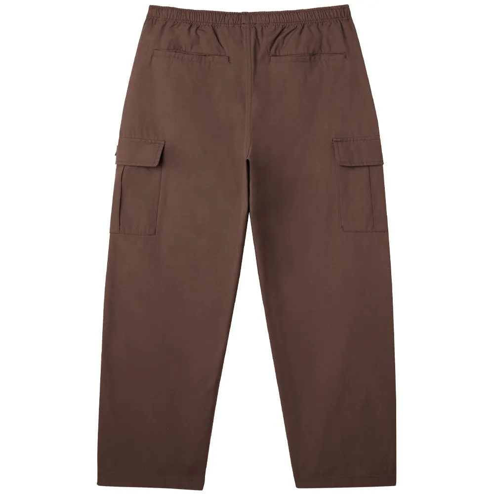 OBEY EASY RIPSTOP CARGO PANT // DARK BROWN