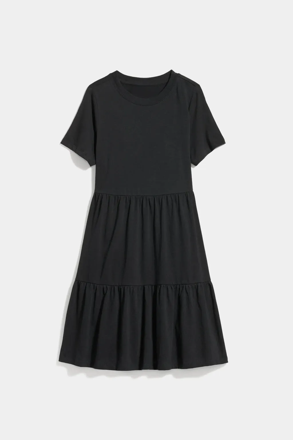 Old Navy - Tiered Mini Swing T-Shirt Dress