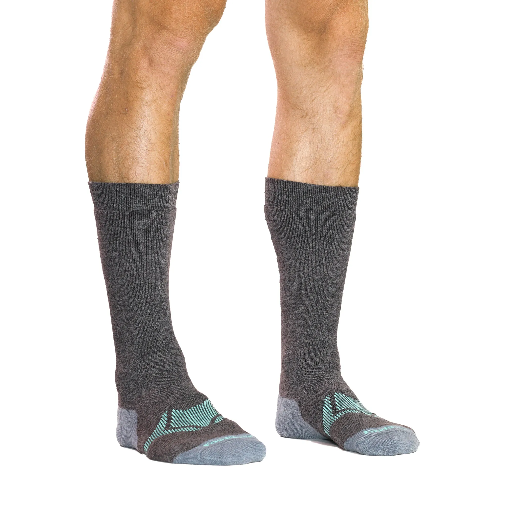 Palisade Medium Weight Over-the-Calf Ski and Snowboard Sock