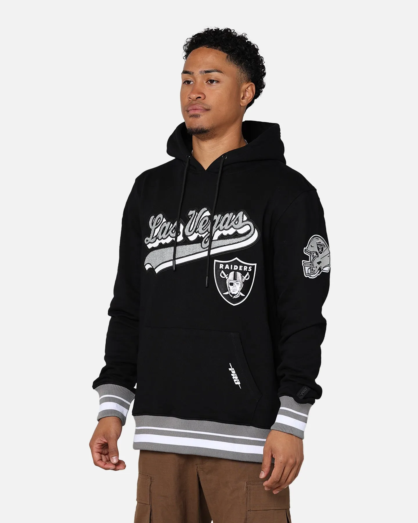 Pro Standard Las Vegas Raiders Fleece Pullover Hoodie Black/Grey