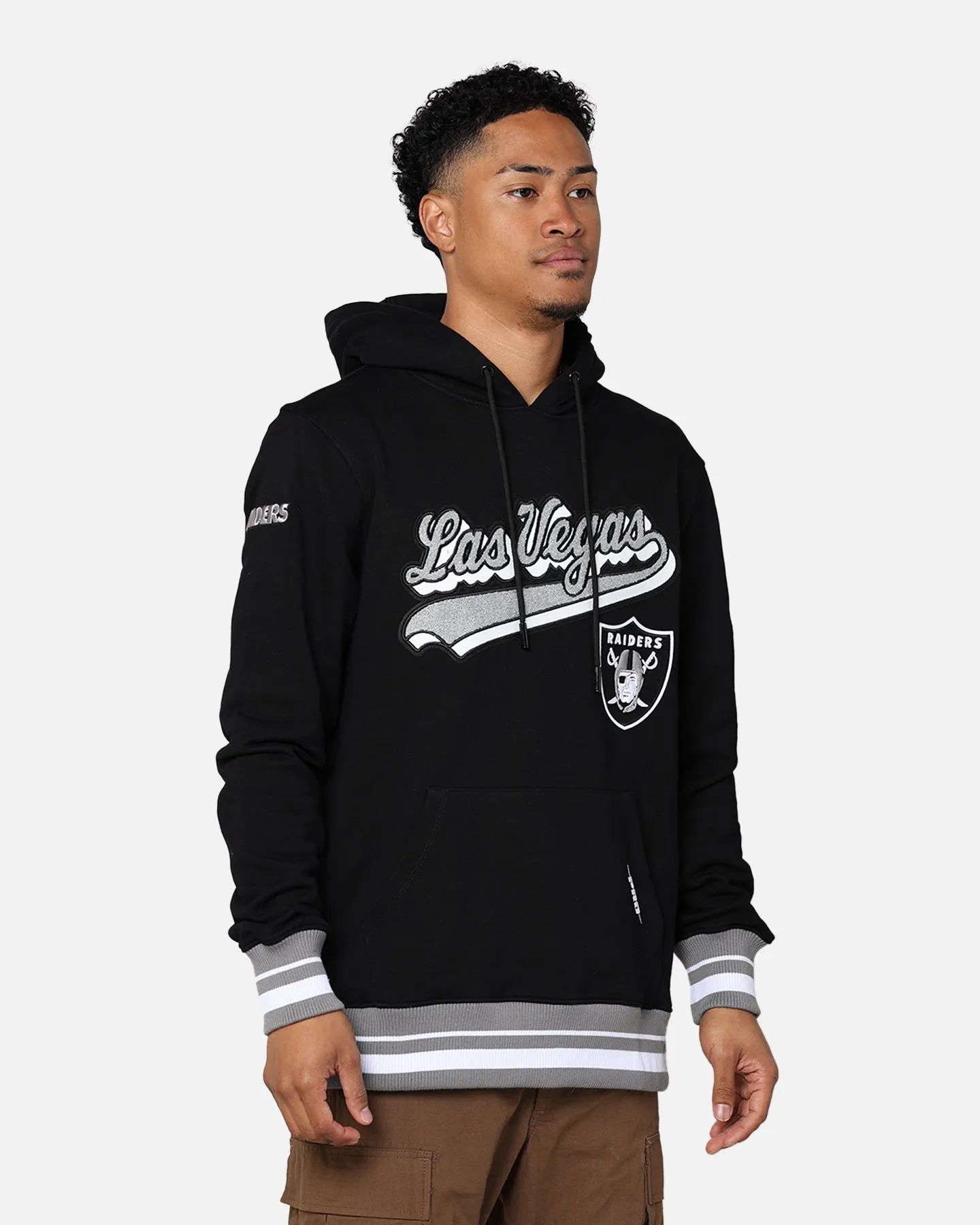 Pro Standard Las Vegas Raiders Fleece Pullover Hoodie Black/Grey