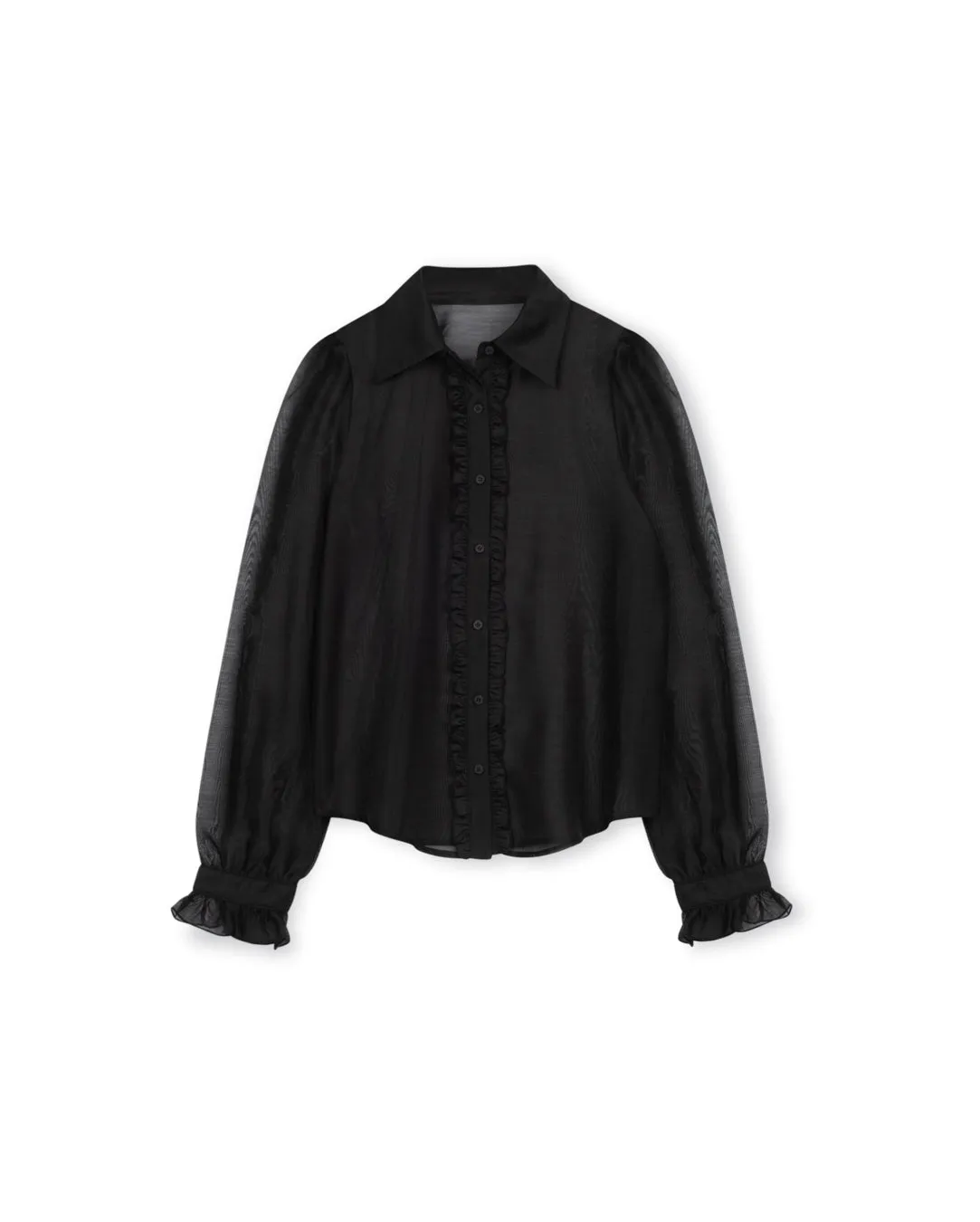 Puff Sleeve Organza Blouse