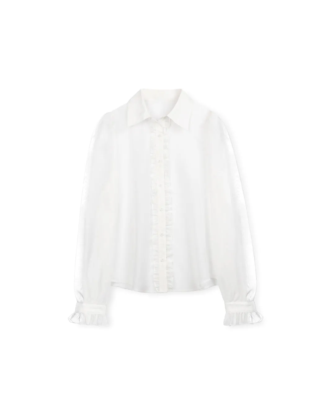 Puff Sleeve Organza Blouse