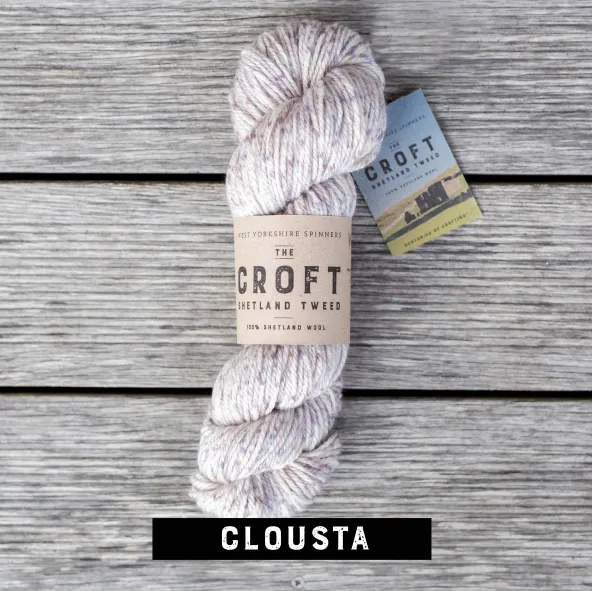 "Clousta" 100% Shetland Aran