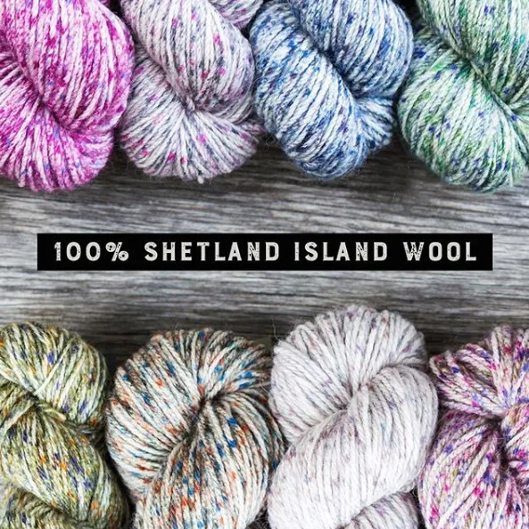 "Clousta" 100% Shetland Aran