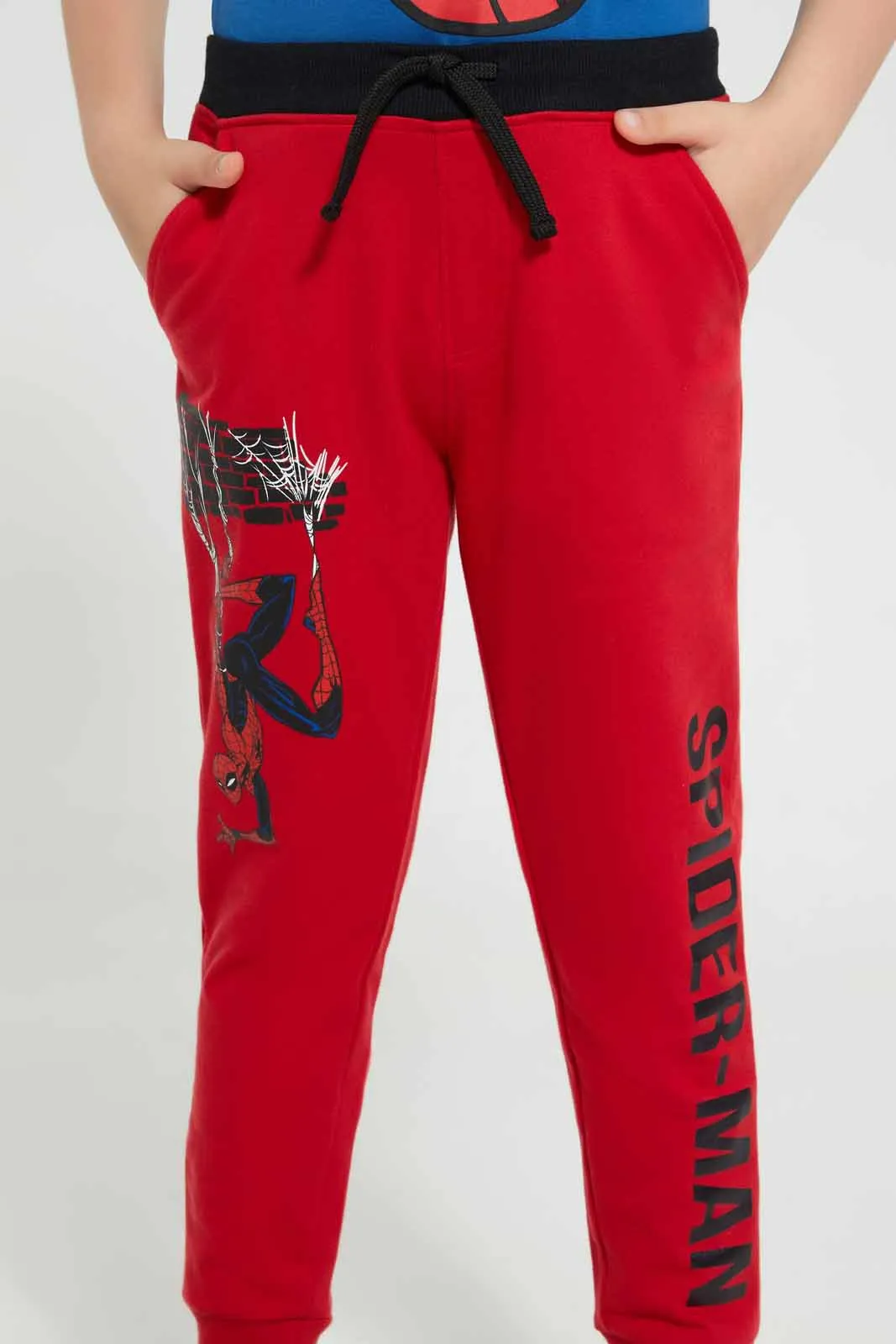 Red Spiderman Jogger