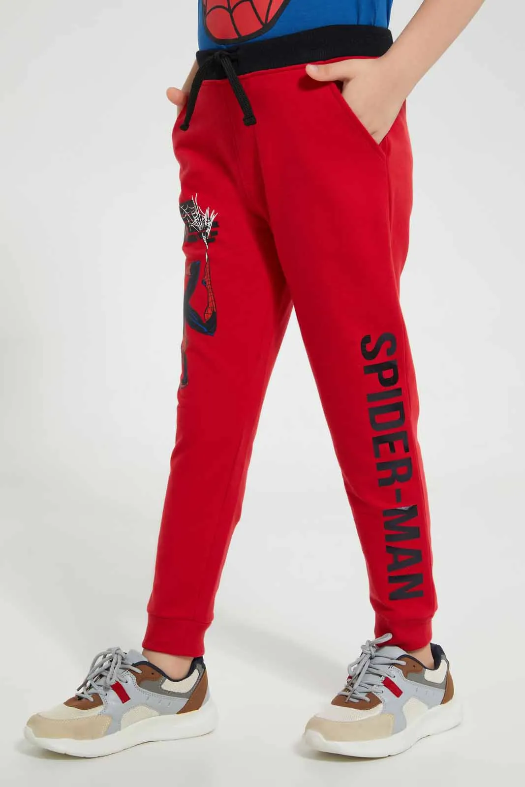 Red Spiderman Jogger