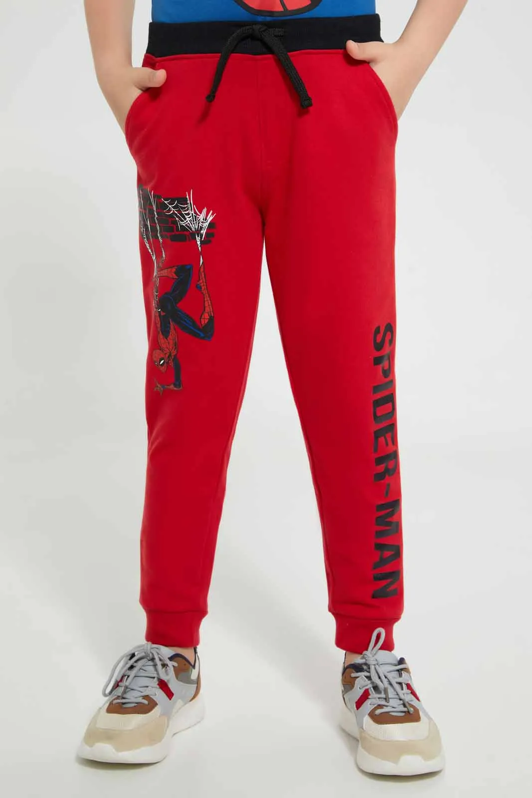 Red Spiderman Jogger