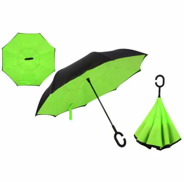 Reverse Folding Double Layer Umbrella