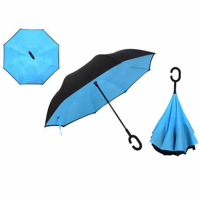 Reverse Folding Double Layer Umbrella