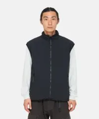 Reversible Fleece Vest | Black