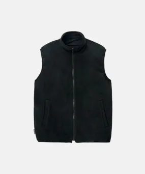 Reversible Fleece Vest | Black