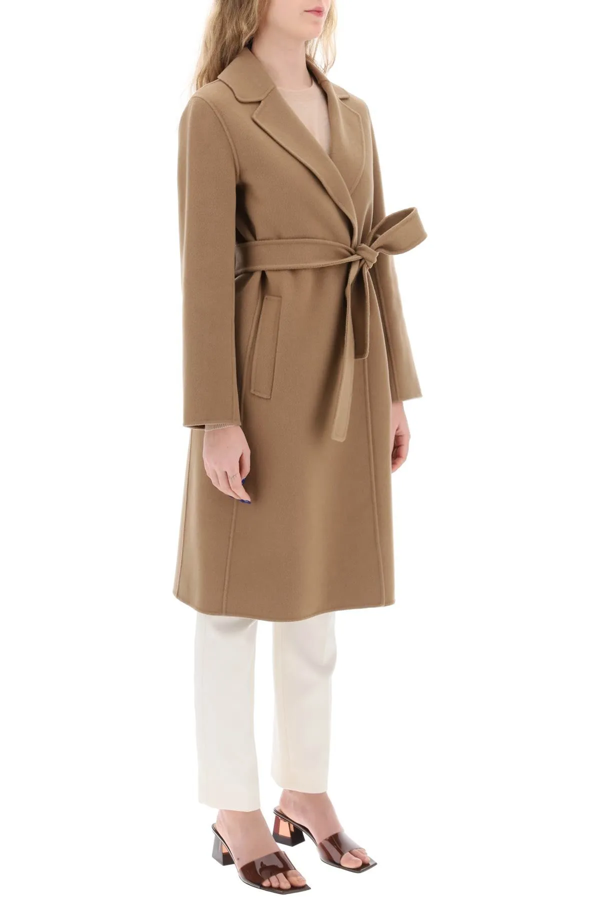 's Max Mara Pauline Wrap Coat (Size - 42)