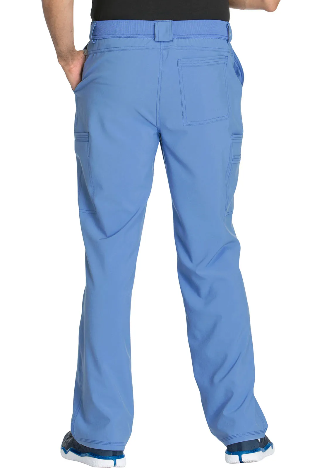 Scrub Pants - Cherokee Infinity Men's Fly Front Pant - Ciel, CK200A