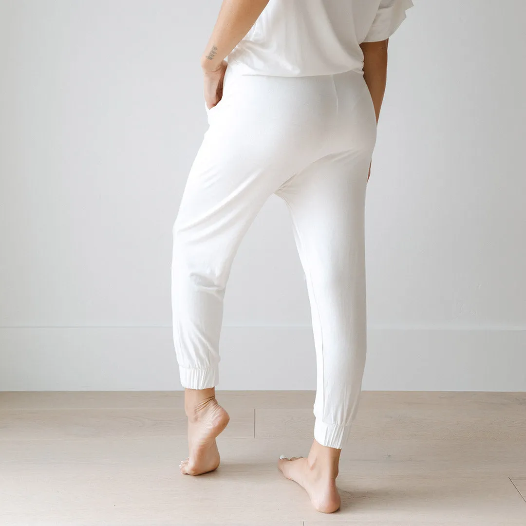 Serenity Harem Joggers, Ivory